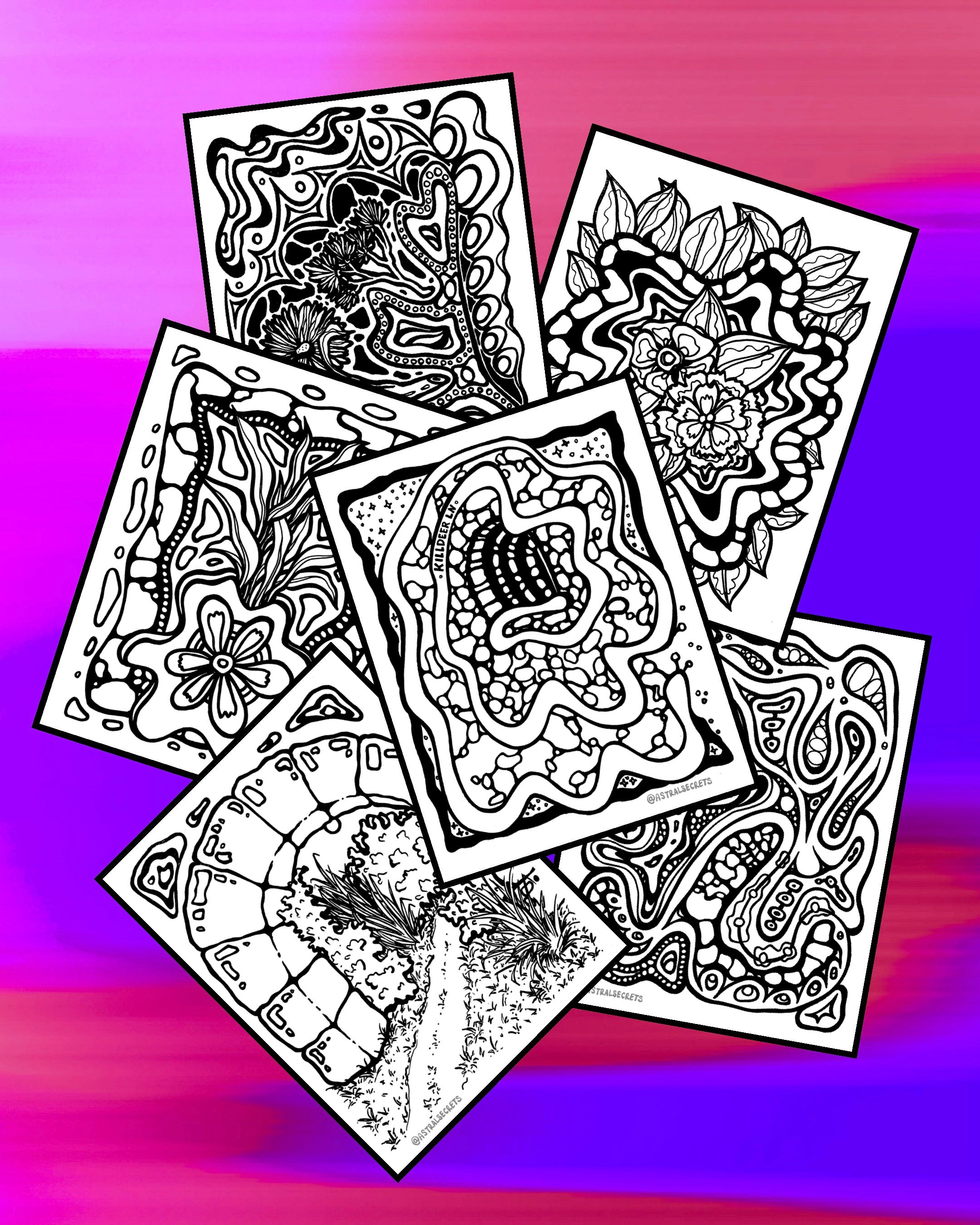 Free Monthly Coloring Book Pages: May Edition